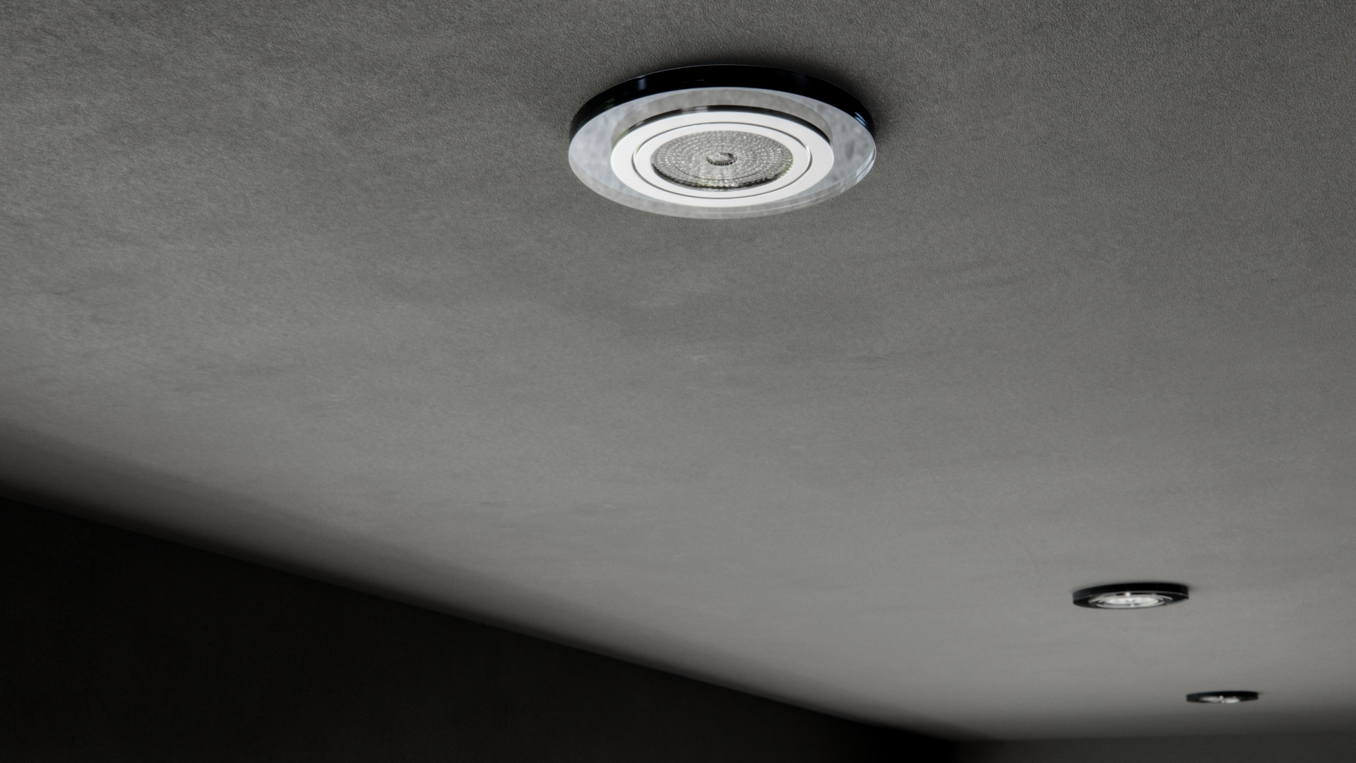 Černá skleněná stropní svítidla